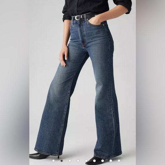 Levi’s ribcage bell jeans size 29 - Picture 2 of 8